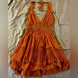 Free people boho dress, sz XS
